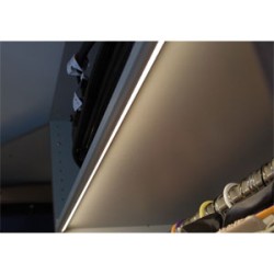 Profilé d'angle pourr ruban LED diffuseur opaque