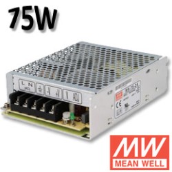 Transformateur 24V 75W Mean Well LRS7524 - Transfo LED