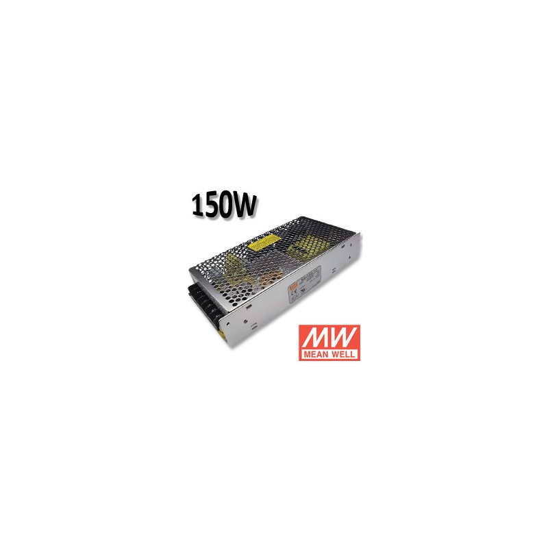 Transformateur 24V 150W Mean Well LRS15024 - Transfo LED