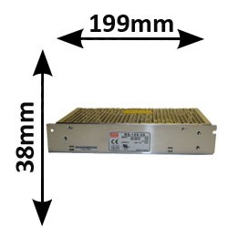Transformateur 24V 150W Mean Well LRS15024 - Transfo LED