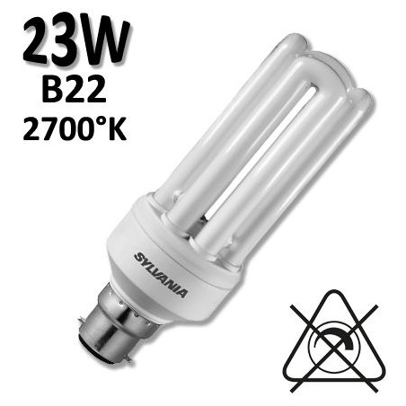 SYLVANIA Mini-Lynx Fast-Start 23W B22 827 0035019