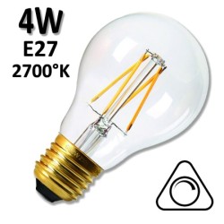 Ampoule LED claire dépolie GIRARD SUDRON 4W 6W 8W, E27, 230V