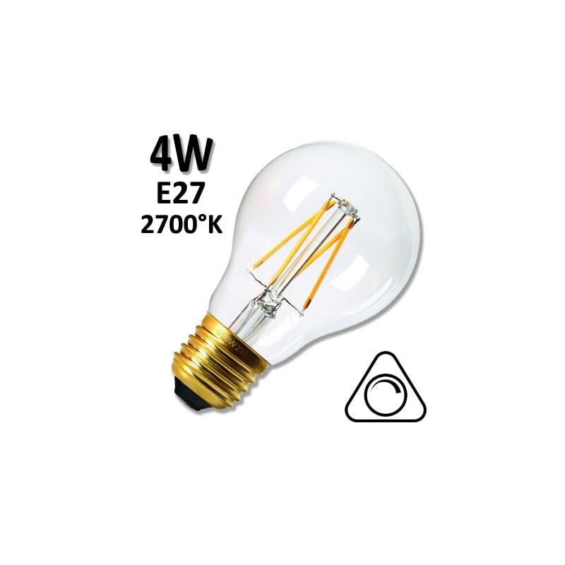 Ampoule LED claire dépolie GIRARD SUDRON 4W 6W 8W, E27, 230V