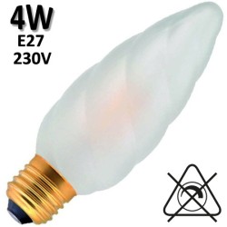 GIRARD SUDRON 713196 - Flamme géante torsadée E27 4W 230V