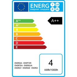 GIRARD SUDRON 713196 - Flamme géante torsadée E27 4W 230V