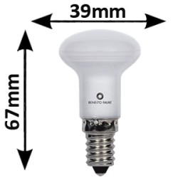 Ampoule réflecteur LED R39 E14 - BENEITO FAURE