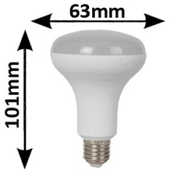 Ampoule réflecteur LED R63 E27 - DURALAMP L636W