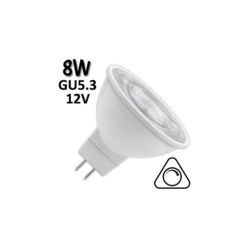Ampoule LED 12V GU5.3 - Lampe LED MR16 TUNGSRAM 8W