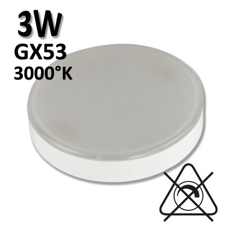Ampoule LED de 3W Gx53 SYLVANIA 0026783
