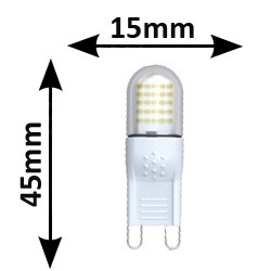 Ampoule G9 2.5W - Lampe LED DECOLED DURALAMP 07113