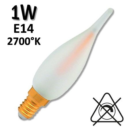 Ampoule LED Flamme grand siècle GIRARD SUDRON  1W E14 230V