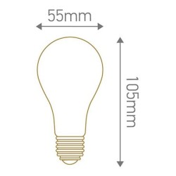 Ampoule minuterie LED GIRARD SUDRON 7W E27 230V
