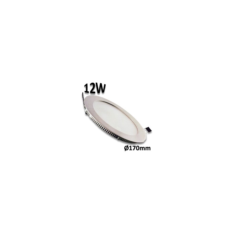 Downlight led 12W - luminaire LED encastré blanc