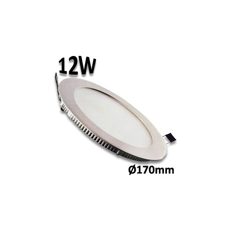 Downlight led 12W - luminaire LED encastré blanc