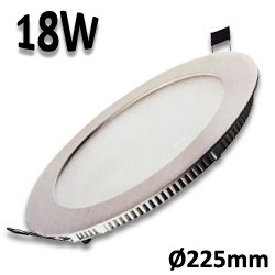 Downlight led 18W - luminaire LED encastré blanc