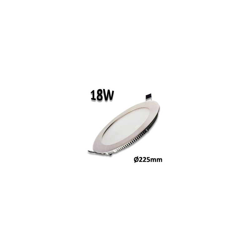 Downlight led 18W - luminaire LED encastré blanc