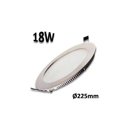 Downlight led 18W - luminaire LED encastré blanc