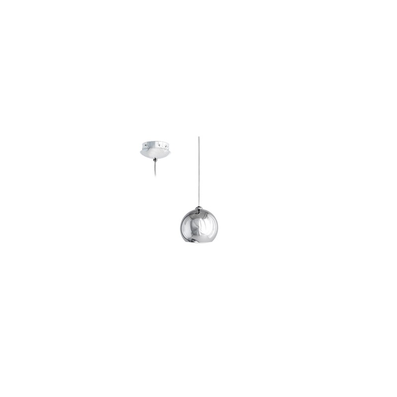 Suspension chromé KISS 110 GU10 INDIGO
