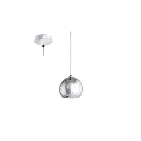 Suspension chromé KISS 110 GU10 INDIGO