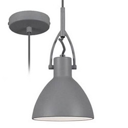 Suspension gris mat CID 160 E27 INDIGO