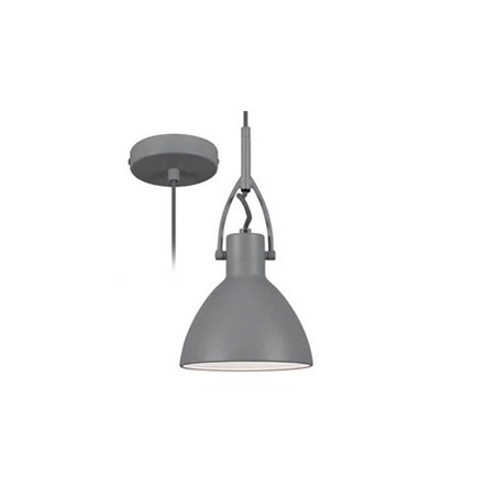 Suspension gris mat CID 160 E27 INDIGO