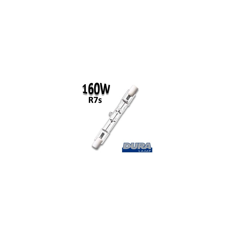 Ampoule 160W R7s 230 - Tube DURALAMP 160W R7s 78mm