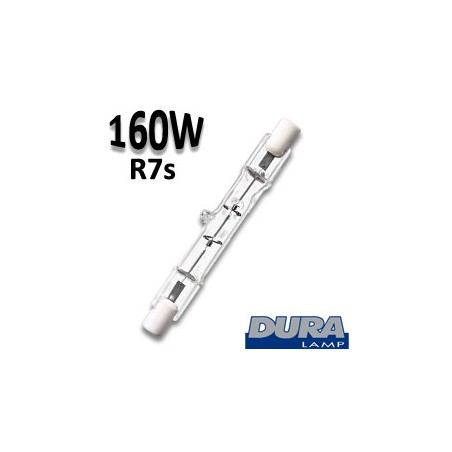Ampoule 160W R7s 230 - Tube DURALAMP 160W R7s 78mm