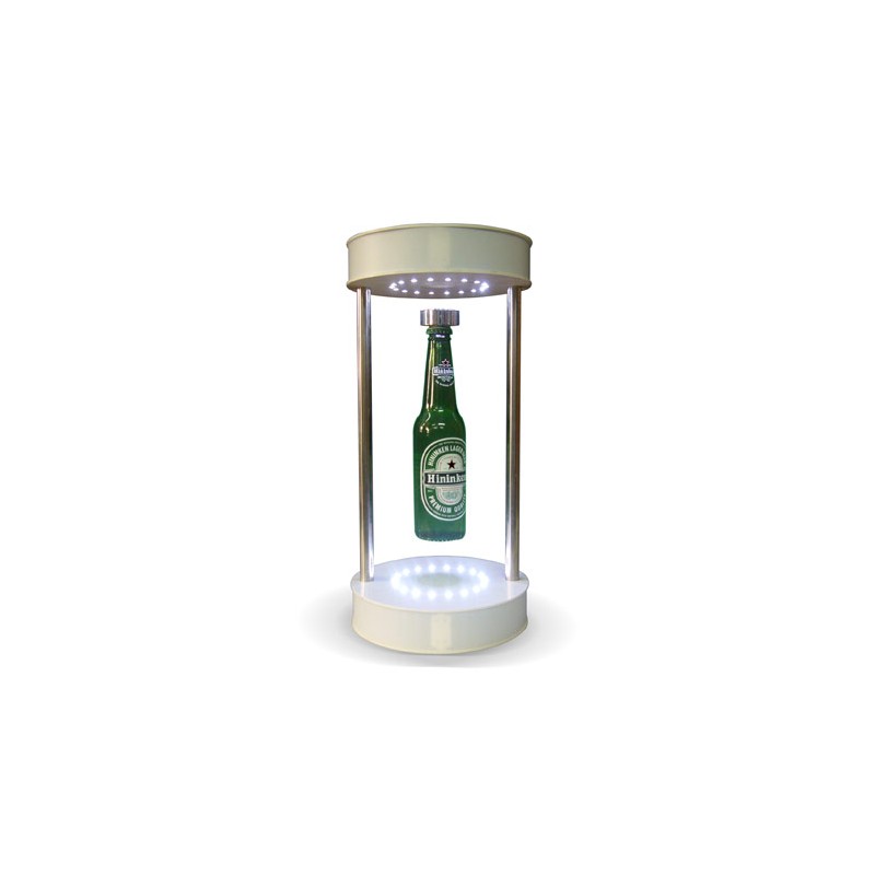 Lampe apesanteur blanche porte bouteille MAGNETIC LAND