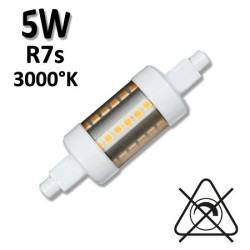 Tube LED R7S 78mm 5W - Lampe LED tubulaire BENEITO 140026