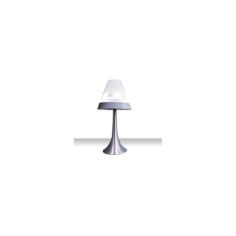 Lampe à poser en apesanteur MAGNETIC LAND blanc/gris