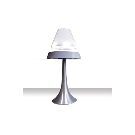 Lampe à poser en apesanteur MAGNETIC LAND blanc/gris