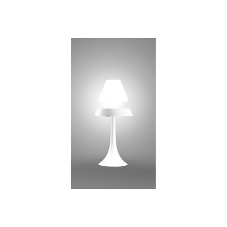 Lampe à poser en apesanteur MAGNETIC LAND blanche