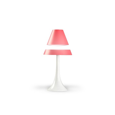 Lampe à poser en apesanteur MAGNETIC LAND rouge et blanche