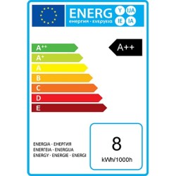 Ampoule LED standard satinée GIRARD SUDRON 28639 - 8W 2700K E27 230V