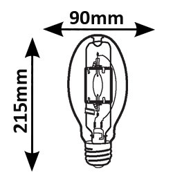 Lampe VENTURE WHITELUX PLUS HIPE 150W E40 740 10051