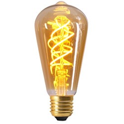 Ampoule Edison twisted filament LED GIRARD SUDRON 5W E27