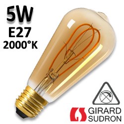 Ampoule Edison loops filament LED GIRARD SUDRON 5W E27