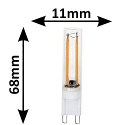 Ampoule G9 2.7W - Lampe filament LED BAILEY
