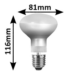 Spot 42W E27 240V - Lampe réflecteur SYLVANIA PAR25