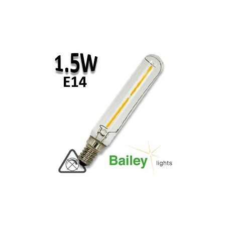 Ampoule tubulaire filament LED 1.5W E14 827 T20