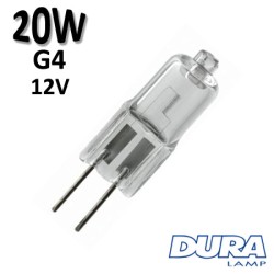 Ampoule 20W G4 12V - halogène DURALAMP 01947