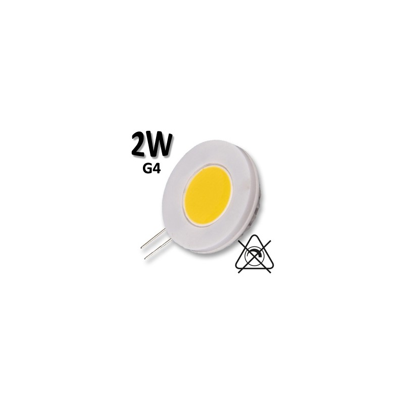 Ampoule LED G4 2W Lampe plate GIRARD SUDRON