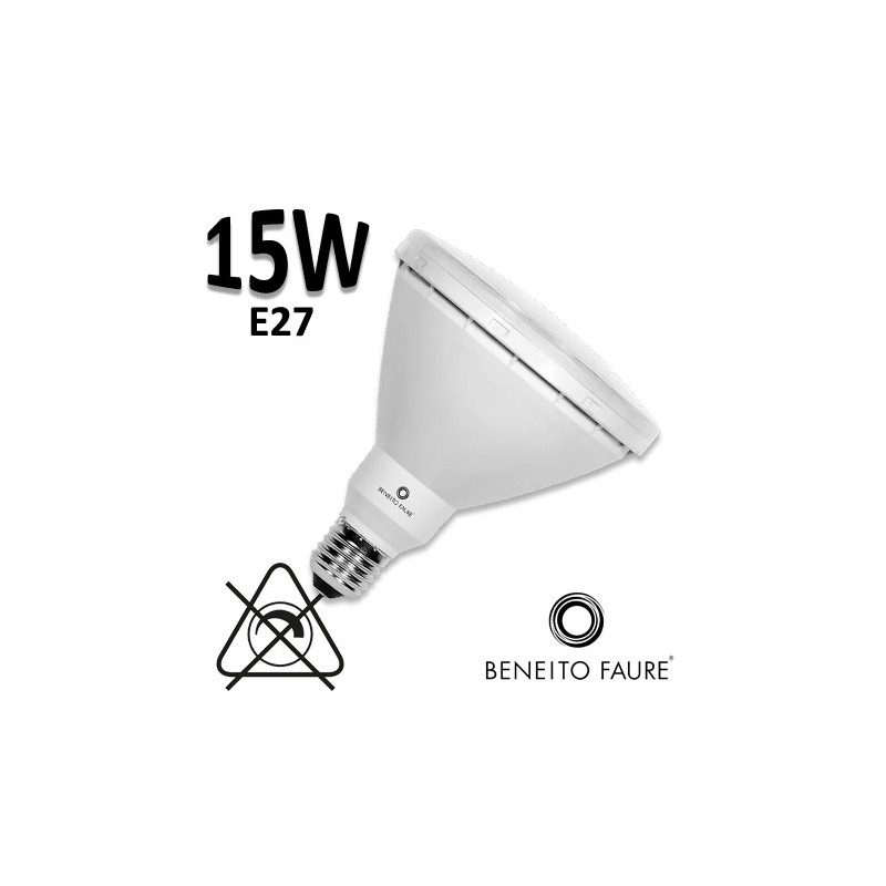 Ampoule LED PAR38 15W E27 230V - BENEITO R-LINE