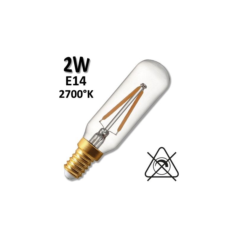 Ampoule LED GIRARD SUDRON tubulaire 2W E14 230V