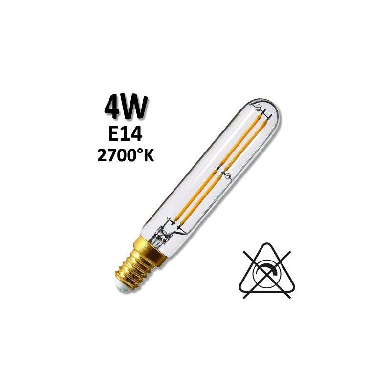 Ampoule LED GIRARD SUDRON tubulaire T20 4W E14 230V