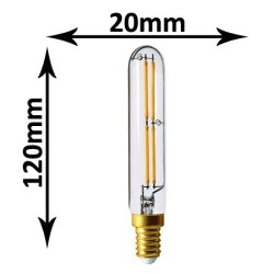 Ampoule LED GIRARD SUDRON tubulaire T20 4W E14 230V