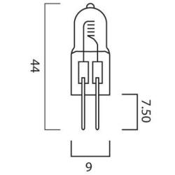 Ampoule 35W G4 12V - SYLVANIA 0022246