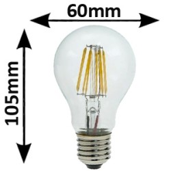 Ampoule LED 12V AC/DC E27 6W - BAILEY 80100039062
