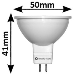 Ampoule BENEITO FAURE SYSTEM 8W GU5.3 12V 60°