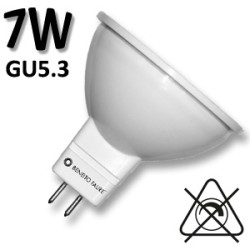 Ampoule LED BENEITO 7W GU5.3 12V 15° 2700K